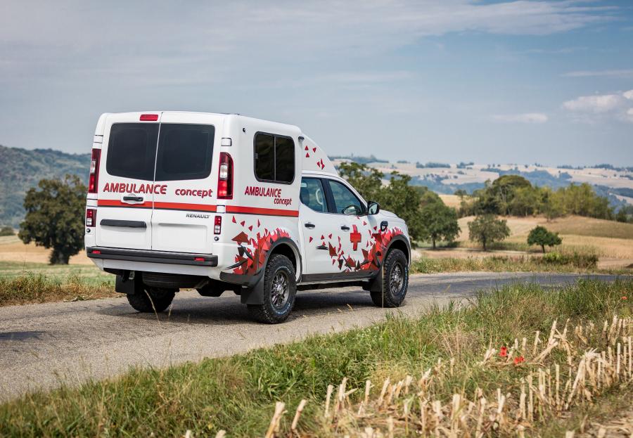  Renault Alaskan Ambulance Concept by Sanicar 2016 года  (фото 9 из 11)